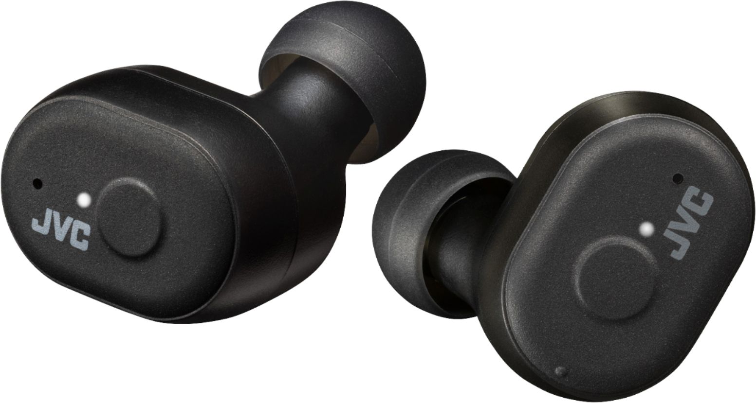 Angle View: JVC - Marshmallow True Wireless In-Ear Headphones - Black