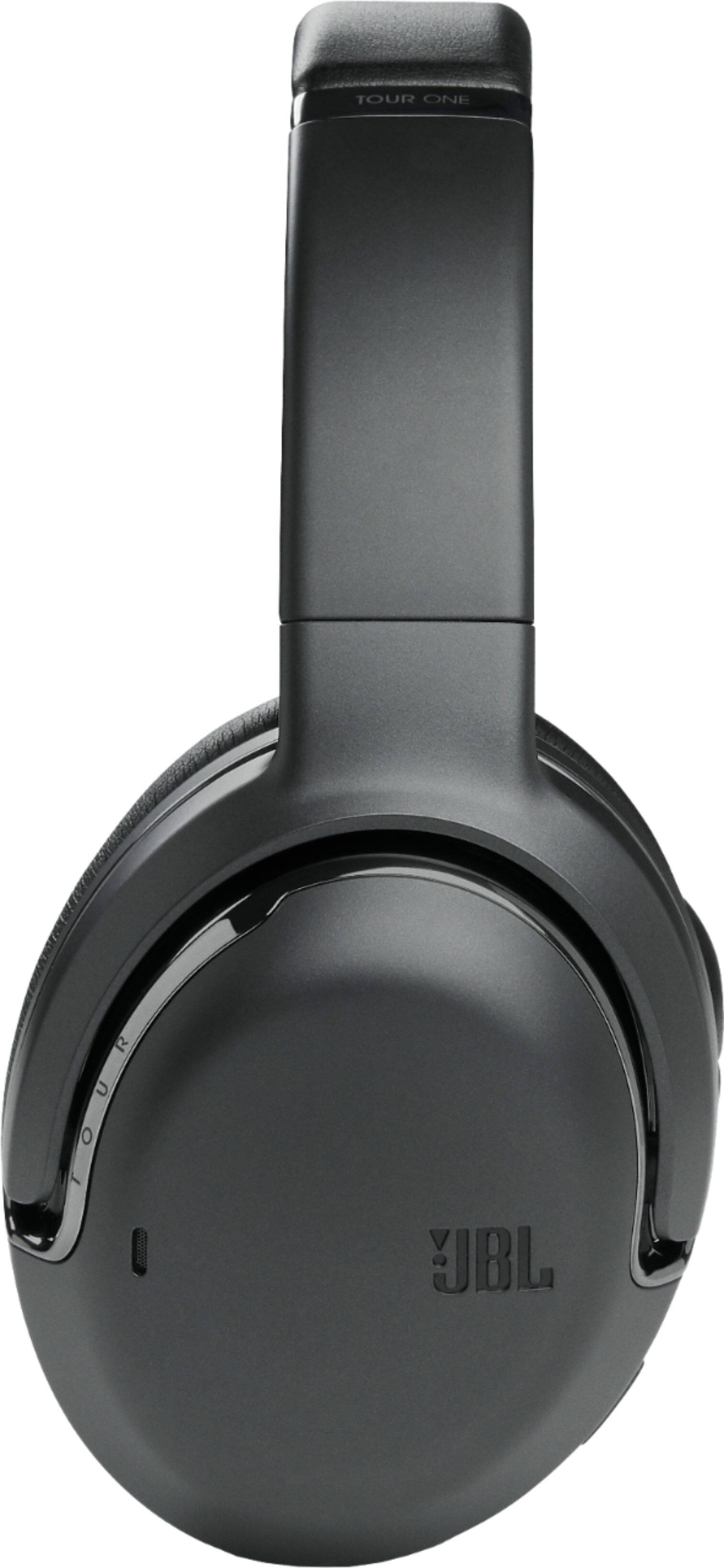Alt View 18. JBL - Tour One Wireless Over-Ear Noise Cancelling Headphones - Black.