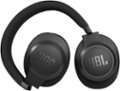 Alt View Zoom 11. JBL - Live 660NC Wireless Noise Cancelling Headphones - Black - Black.