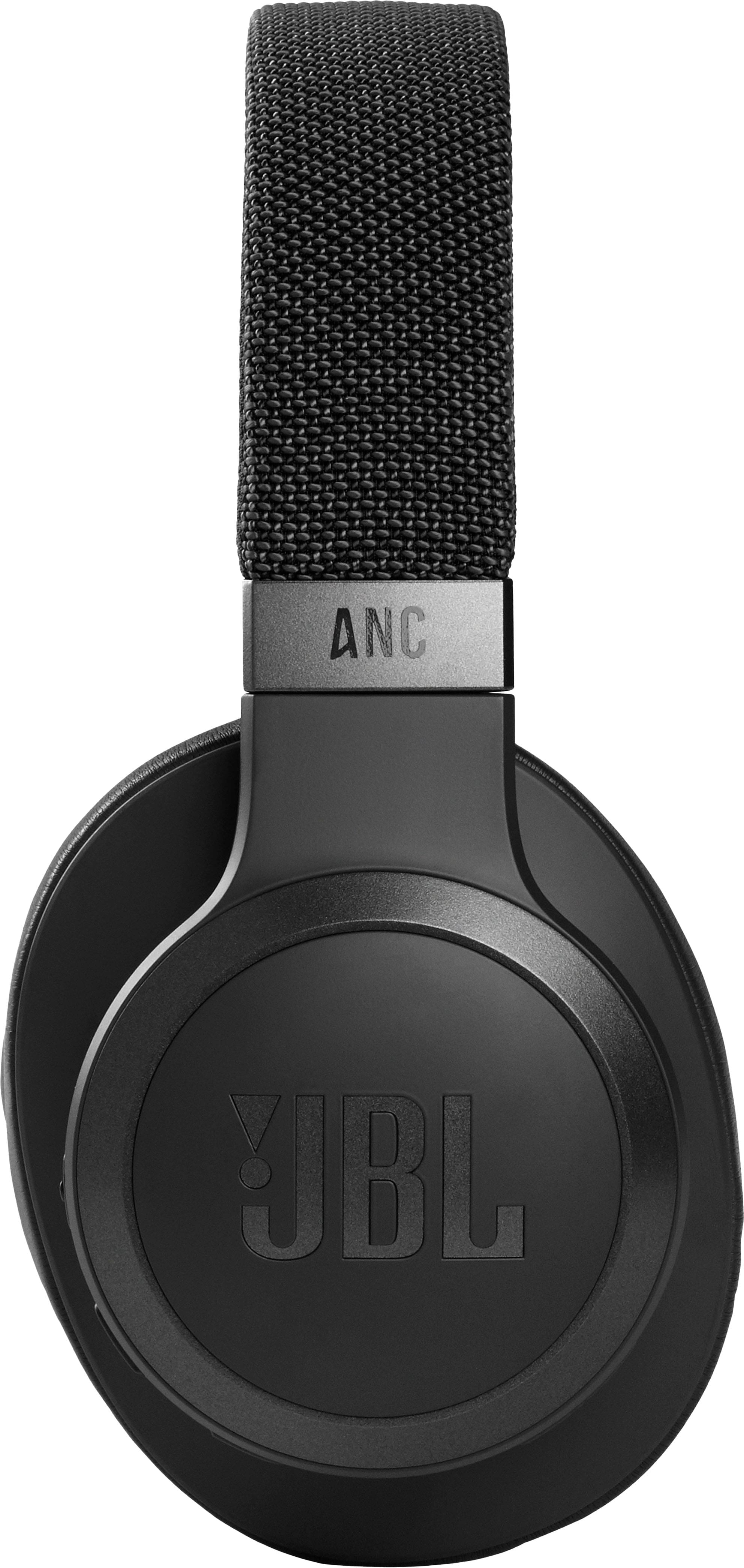Alt View 17. JBL - Live 660NC Wireless Noise Cancelling Over-The-Ear Headphones - Black.