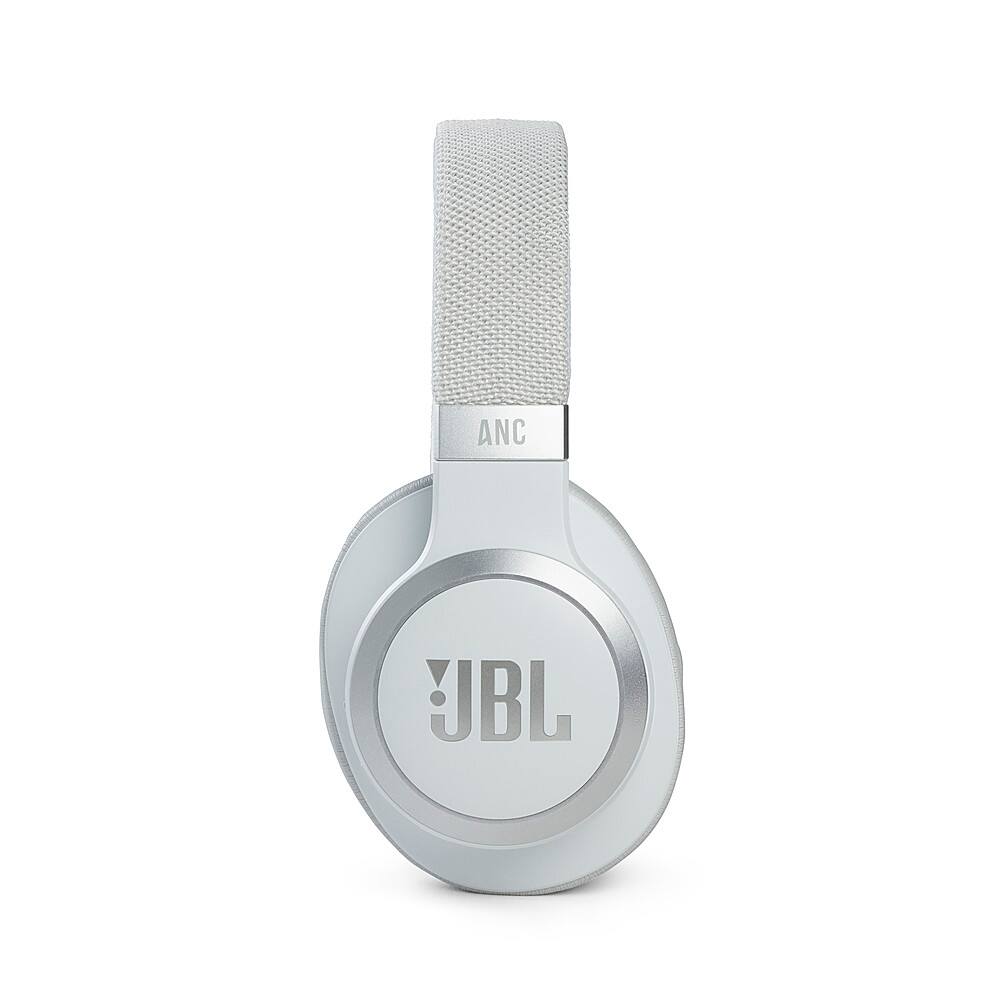 Alt View 11. JBL - Live 660NC Wireless Noise Cancelling Headphones - White.