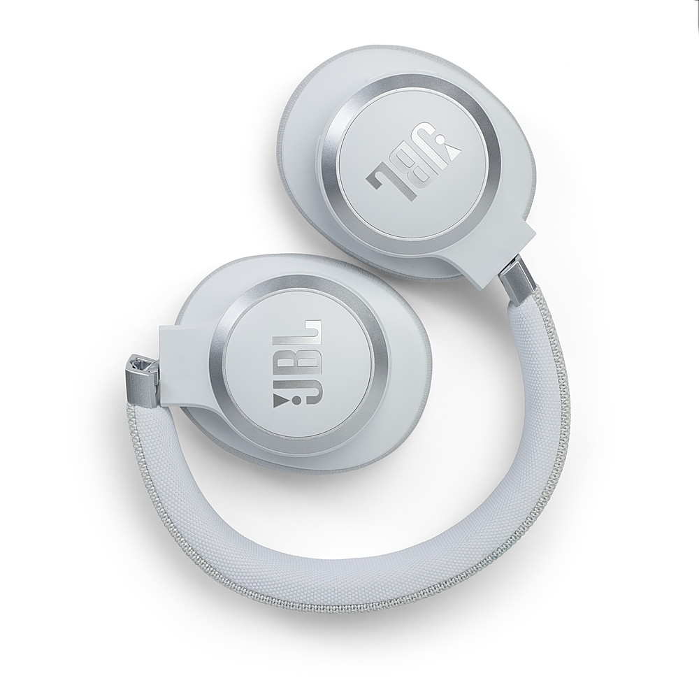 JBL Live 660NC - Wireless Over-Ear Noise Cancelling Headphones with Long  Lasting Battery and Voice Assistant - White (Renewed) : Electronics 