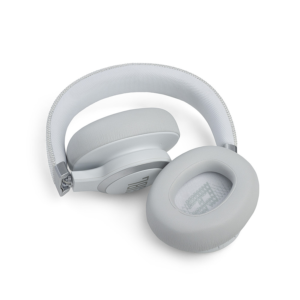 JBL Live 660NC - Wireless Over-Ear Noise Cancelling Headphones with Long  Lasting Battery and Voice Assistant - White (Renewed)