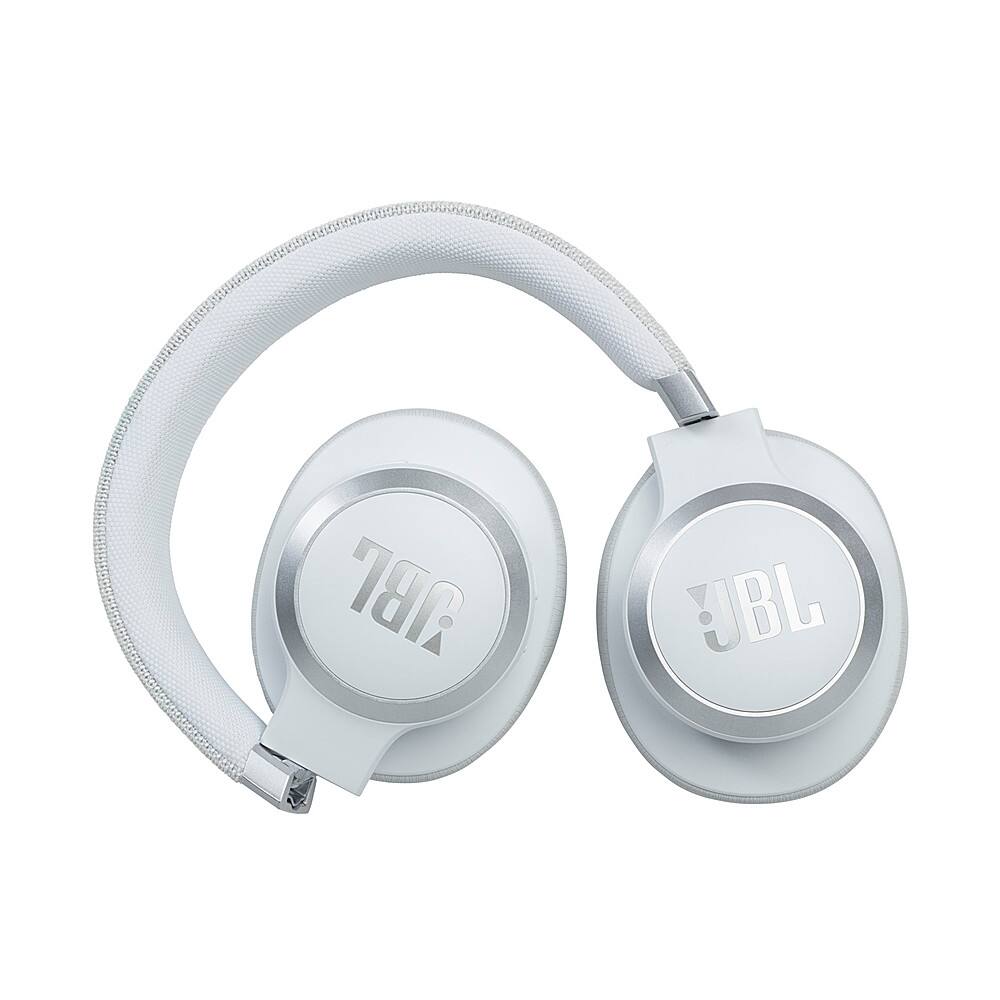 Alt View 18. JBL - Live 660NC Wireless Noise Cancelling Headphones - White.