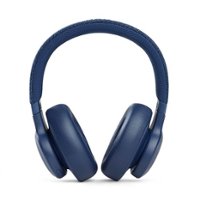 JBL - Live 660NC Wireless Noise Cancelling Headphones - Blue - Blue - Front_Zoom