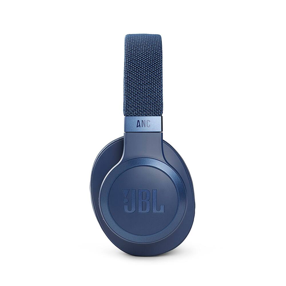 Alt View 11. JBL - Live 660NC Wireless Noise Cancelling Headphones - Blue.