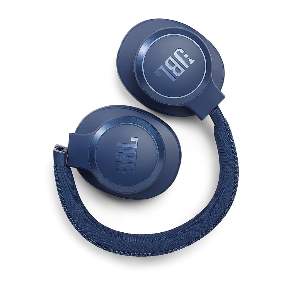 Alt View 13. JBL - Live 660NC Wireless Noise Cancelling Headphones - Blue.