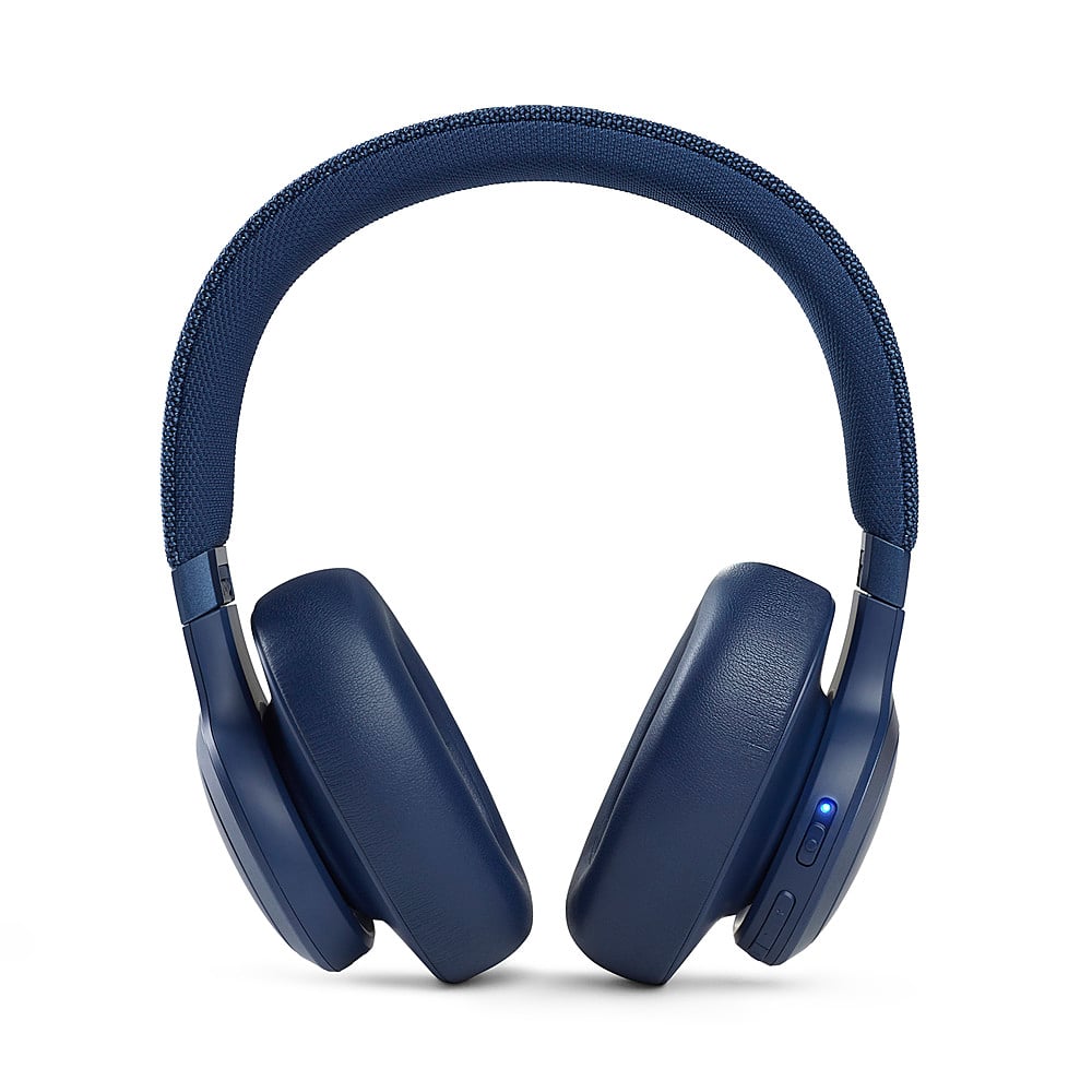Alt View 14. JBL - Live 660NC Wireless Noise Cancelling Headphones - Blue.