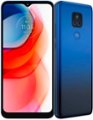 Alt View Zoom 1. Motorola - Geek Squad Certified Refurbished Moto G Play (2021) 32GB (Unlocked) - Misty Blue.