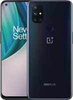 OnePlus - Geek Squad Certified Refurbished Nord N10 5G 128GB (Unlocked) - Midnight Ice - Front_Zoom