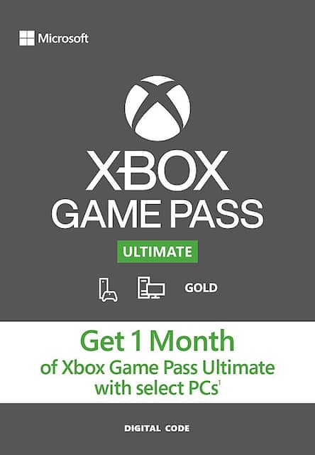 Xbox Game Pass Ultimate 1 Month Subscription (Digital)