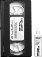 Best Buy essentials™ - VCR Video Head Cleaner - Black - Front_Zoom
