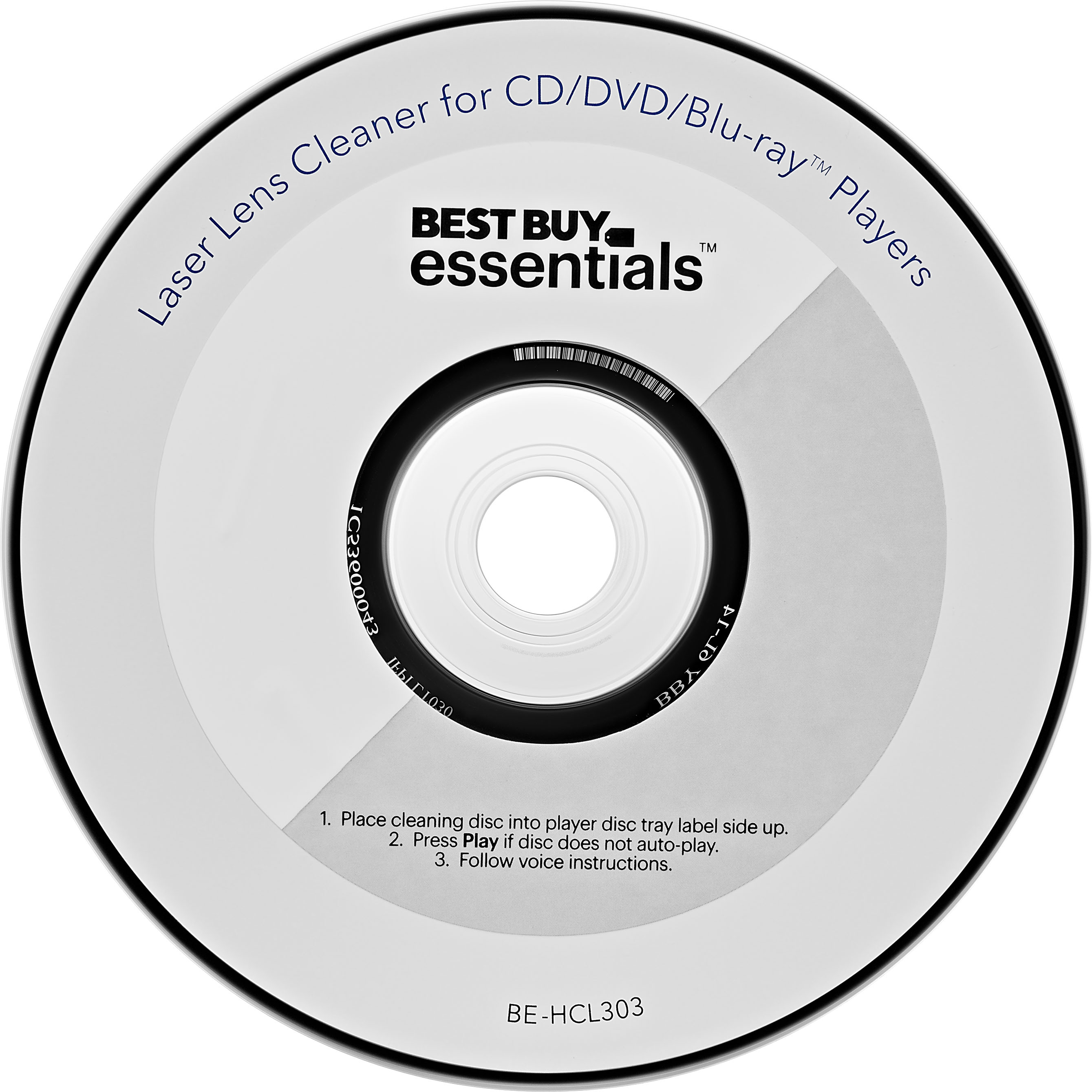 God Een deel atoom Best Buy essentials™ Laser Lens Cleaner Blue/White BE-HCL303 - Best Buy