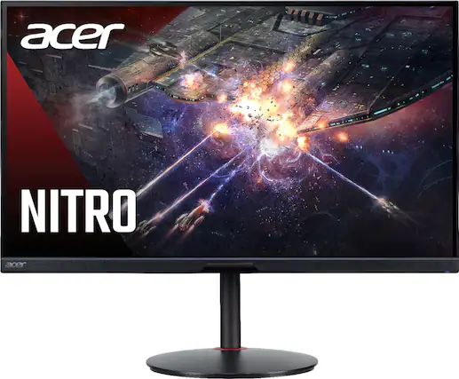 Front. Acer - Nitro XV282K KVbmiipruzx 28" UHD- Agile-Splendor IPS Monitor-AMD FreeSync Premium- Up to 170Hz (DP & 2 x HDMI 2.1).