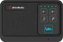 AVerMedia - USB Conference Speaker Phone - Black