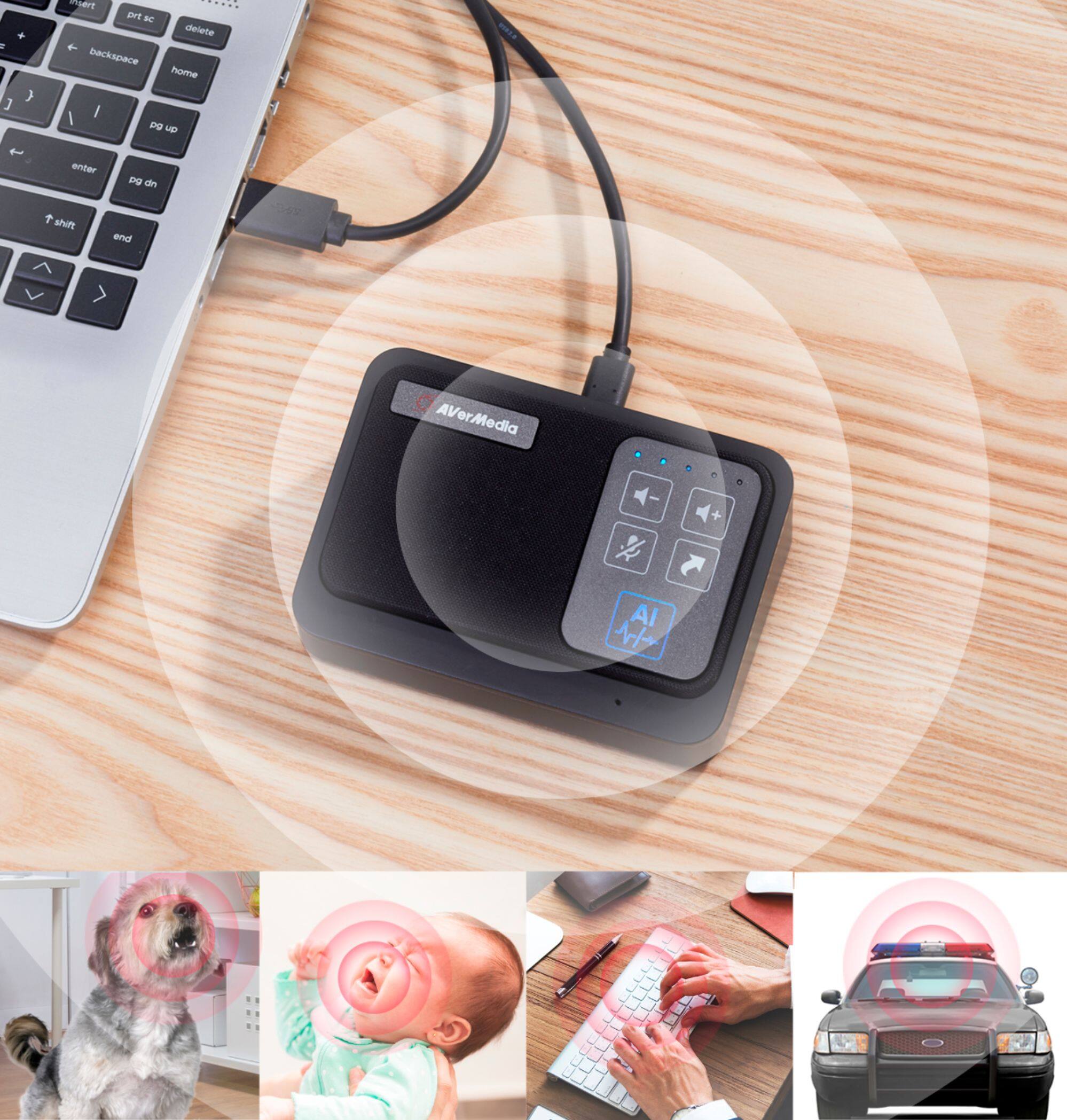 Alt View 11. AVerMedia - USB Conference Speaker Phone.