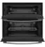 Alt View 11. GE Profile - 30" Built-In Double Electric Convection Wall Oven with WiFi - Stainless Steel.