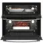 Alt View 12. GE Profile - 30" Built-In Double Electric Convection Wall Oven with WiFi - Stainless Steel.