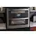 Alt View 16. GE Profile - 30" Built-In Double Electric Convection Wall Oven with WiFi - Stainless Steel.