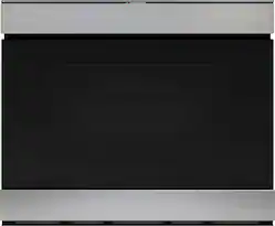 Sharp - 24-In Microwave Convection Drawer - Silver - Front_Zoom