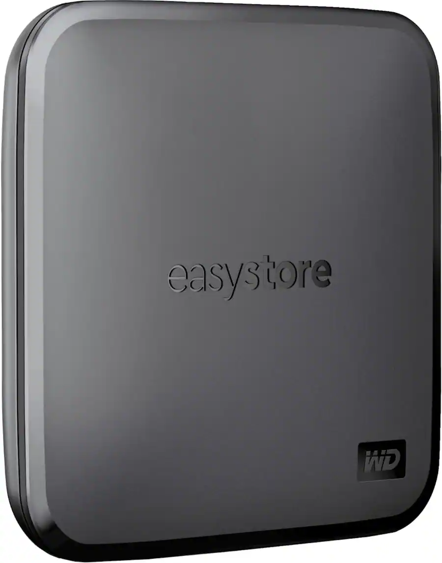 WD easystore 1TB External USB Portable SSD Black WDBAYN0010BBK