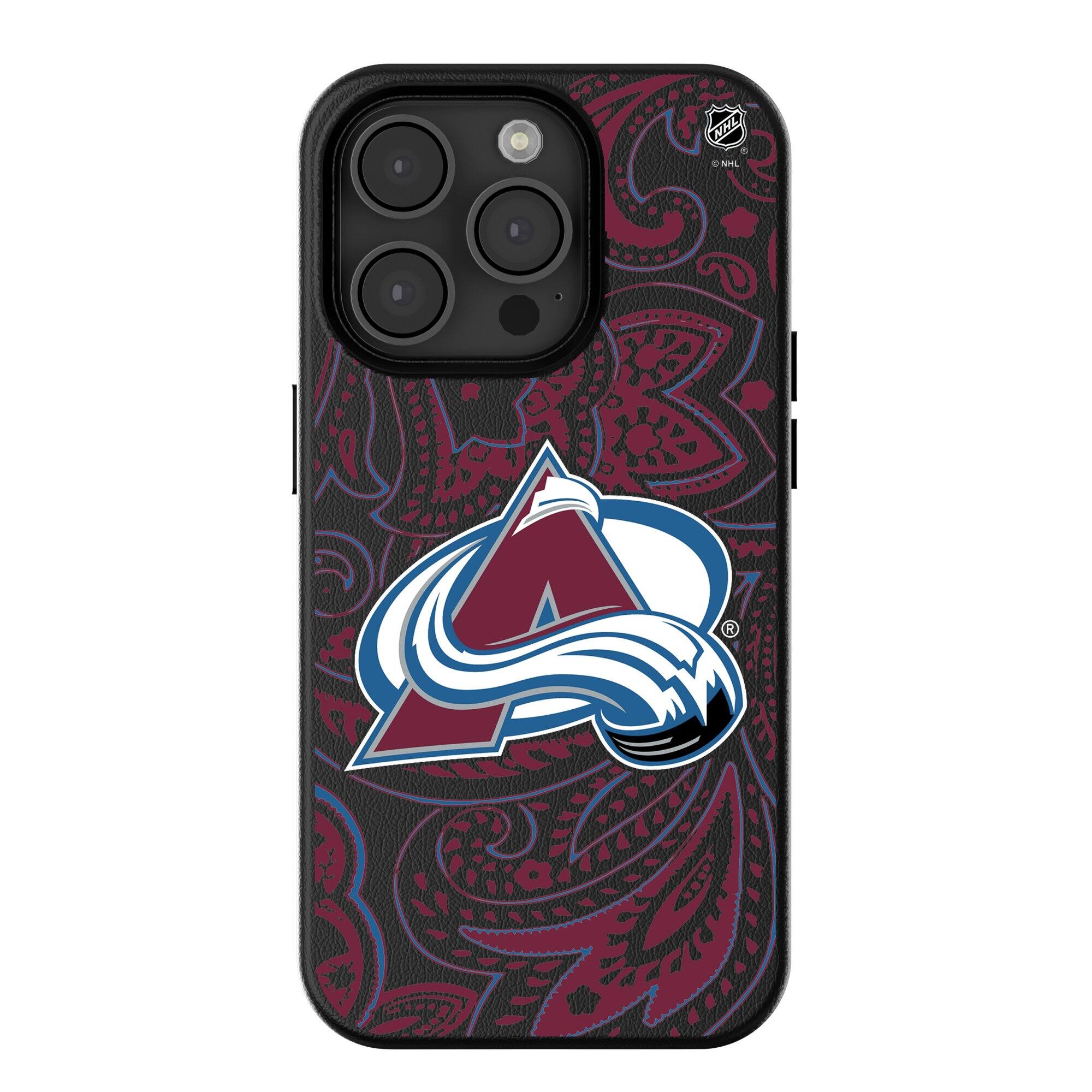 Keyscaper - NHL - Colorado Avalanche Paisley iPhone Magnetic Bump Case - 16 Pro - Black price history on PriceWatchPro