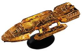 PopMarket - Battlestar Galactica - Limited Edition Gold Classic Galactica Gold Die-Cast 10.5" Ship - COLLECTIBLES - Multicolor