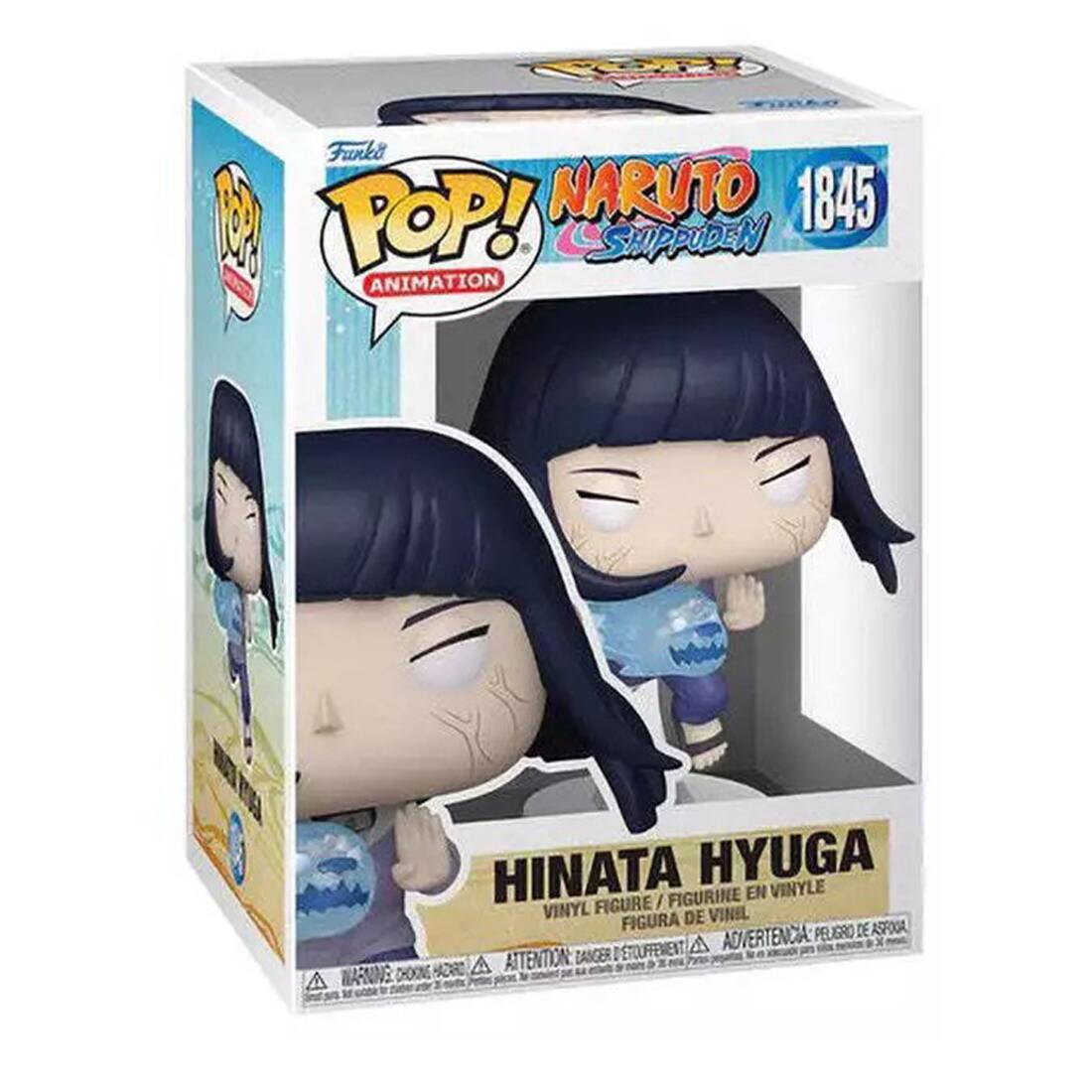 R Funka A POP! NARUTO 1845 C SHPPUDEN ANIMATION HINATA HYUGA FIGURINE EN VINYLE VINYL FIGURE / FIGURA DE VINIL PELIGRO DE ASPHIXIO TOUFFEMENT A ADVERTENCIA A ATTENTION CHOKING HAORC A