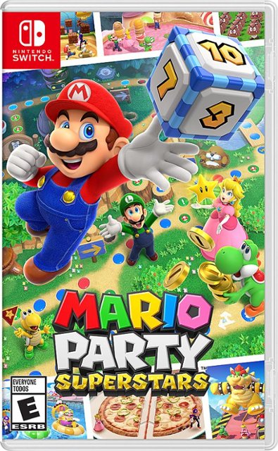 Front Zoom. Mario Party Superstars - Nintendo Switch, Nintendo Switch Lite.