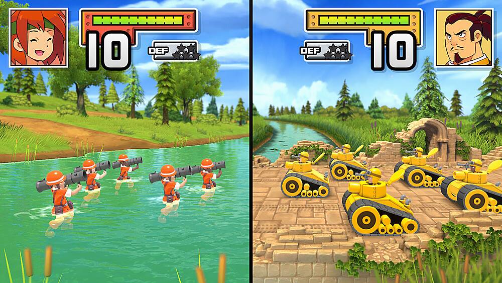 Alt View 26. Nintendo - Advance Wars 1+2: Re-Boot Camp.