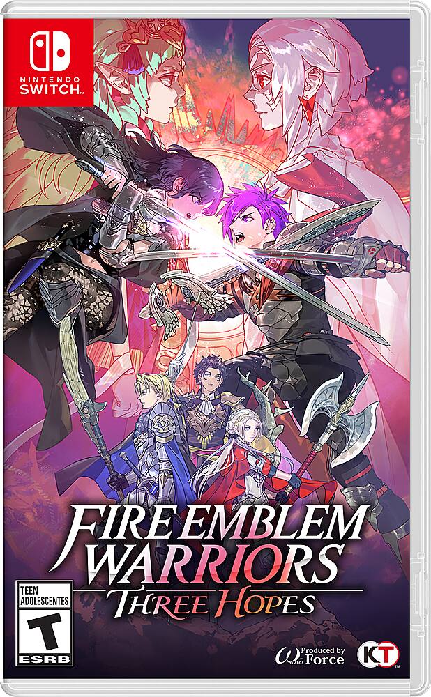 Front. Nintendo - Fire Emblem Warriors: Three Hopes. - T (Teen 13+)