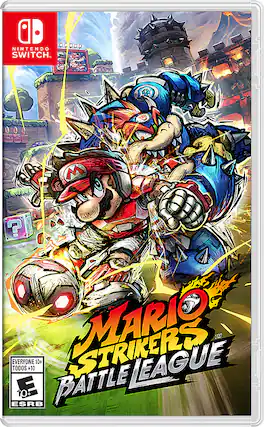 Front. Nintendo - Mario Strikers: Battle League. - E10+ (Everyone 10+)