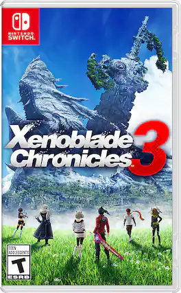 Front. Nintendo - Xenoblade Chronicles 3. - T (Teen 13+)