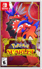Front. Nintendo - Pokémon Scarlet.