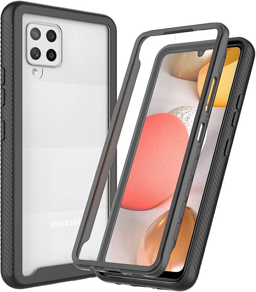 Alt View 14. SaharaCase - Grip Series Case for Samsung Galaxy A42 5G - Black.