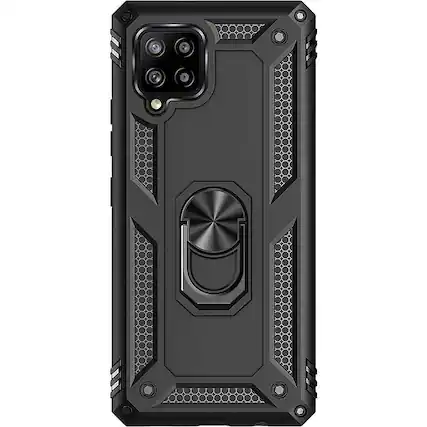 SaharaCase - Military Kickstand Series Case for Samsung Galaxy A42 5G - Black
