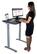 Alt View 12. Victor - Compact Electric Full Standing Desk - Black.