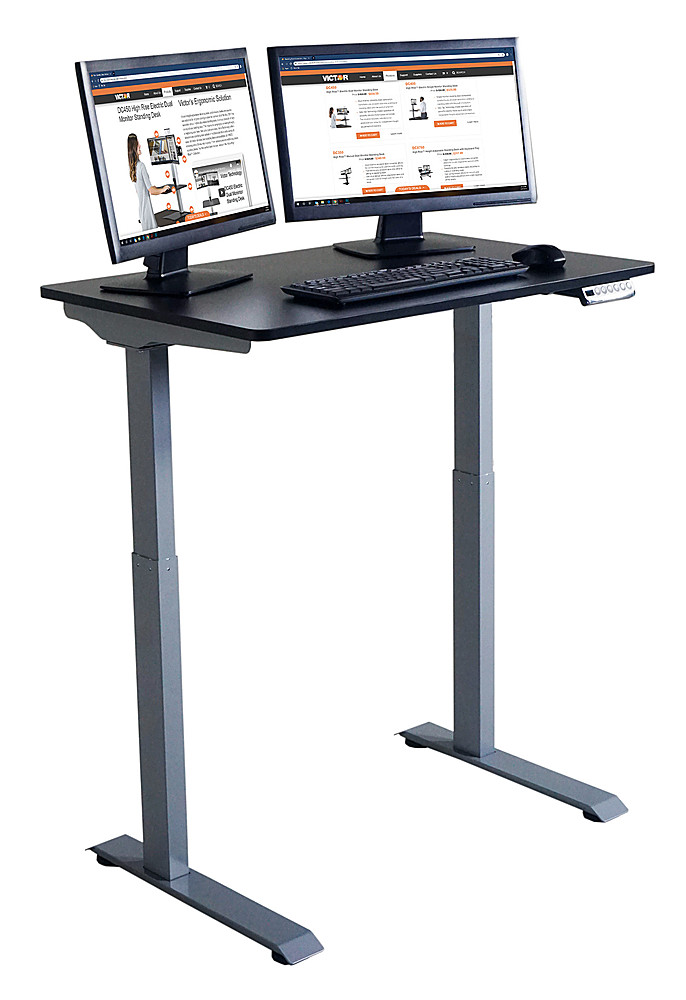 BestMassage 5829689288 Standing Computer Desk - Black for sale