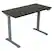 Angle. Victor - Electric Full Standing Desk - Black.