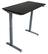 Alt View 11. Victor - Electric Full Standing Desk - Black.