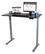 Alt View 13. Victor - Electric Full Standing Desk - Black.