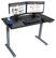 Alt View 16. Victor - Electric Full Standing Desk - Black.