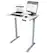 Alt View 11. Victor - Compact Electric Full Standing Desk - White.