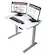 Alt View 22. Victor - Compact Electric Full Standing Desk - White.