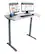 Alt View 11. Victor - Electric Full Standing Desk - White.