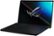 Angle Zoom. ASUS - ROG Zephyrus M16 GU603 Gaming Laptop - Intel Core i9 - 16GB Memory - NVIDIA GeForce RTX 3060 - 1TB SSD - Off black.