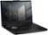 Angle Zoom. ASUS - TUF Gaming 17.3" Laptop - Intel Core i5 - 8GB Memory - NVIDIA GeForce RTX3050 Ti - 512GB SSD - Eclipse Grey.