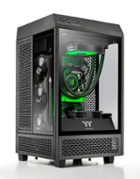 Thermaltake - Reactor 380 Gaming PC - AMD Ryzen™ 7 5800X CPU - NVIDIA GeForce RTX 3080, 16GB 3600Mhz DDR4 Memory, 1TB Gen4 NVMe - Front_Zoom