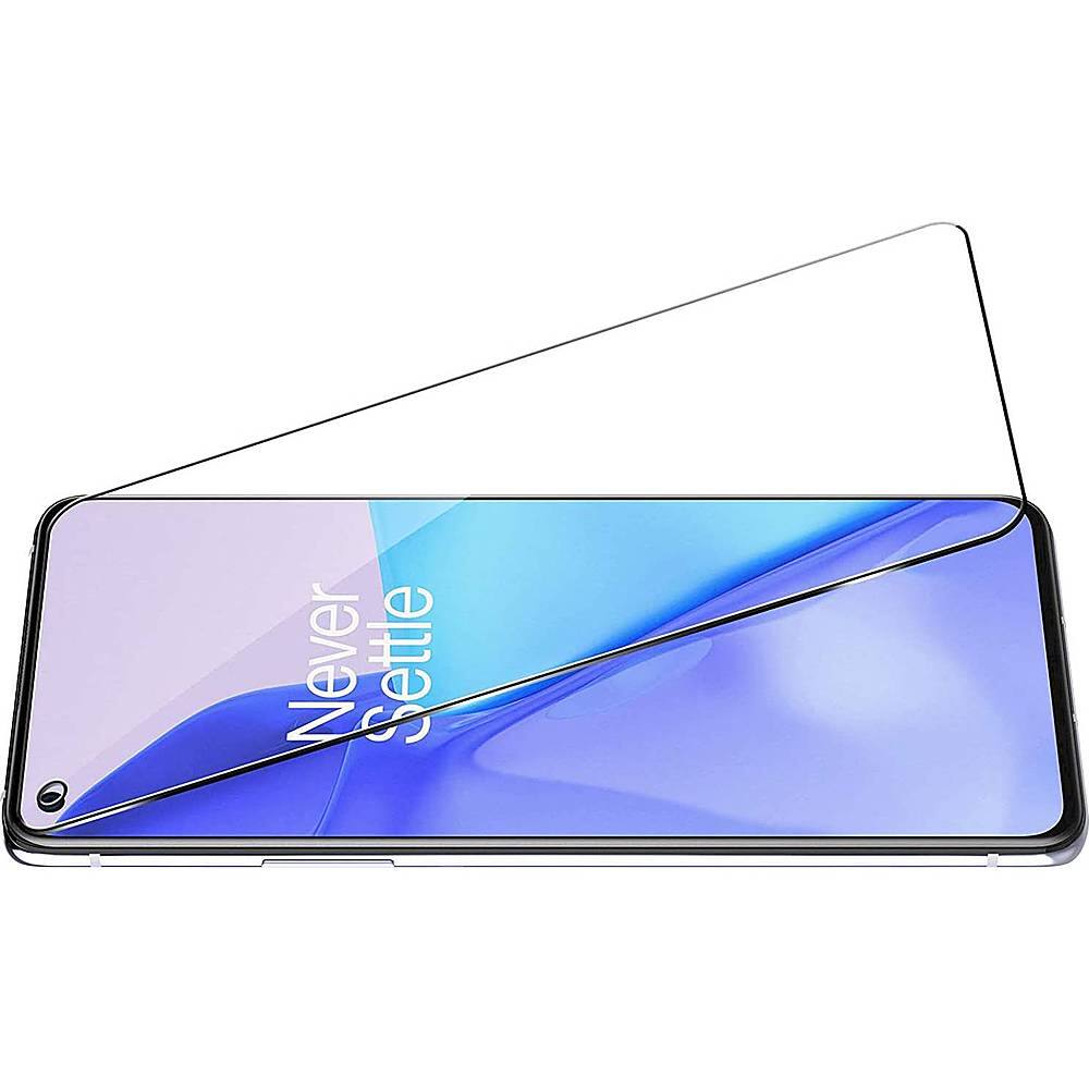 Alt View 12. SaharaCase - ZeroDamage ULTRA STRONG + HD Tempered Glass Screen Protector for OnePlus 9 5G - Clear.
