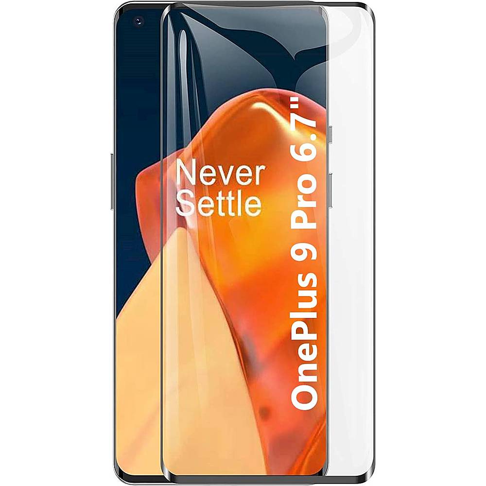 Angle View: SaharaCase - ZeroDamage ULTRA STRONG + HD Tempered Glass Screen Protector for OnePlus 9 Pro - Clear
